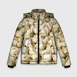 Куртка зимняя для мальчика Пельмени, цвет: 3D-красный