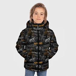 Куртка зимняя для мальчика Велоспорт, цвет: 3D-черный — фото 2