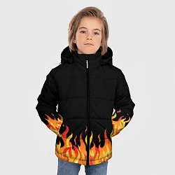 Куртка зимняя для мальчика ОГОНЬ И НИЧЕГО ЛИШНЕГО, цвет: 3D-красный — фото 2