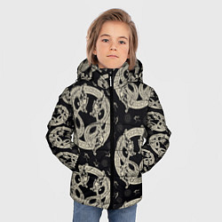 Куртка зимняя для мальчика Драконы, цвет: 3D-черный — фото 2