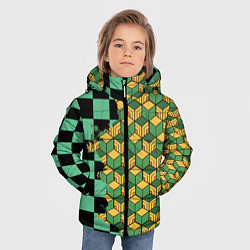 Куртка зимняя для мальчика ТАНДЖИРО И ТОМИОКА, цвет: 3D-черный — фото 2