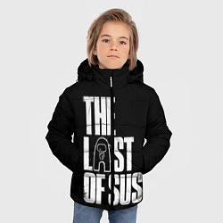 Куртка зимняя для мальчика Among Us The Last Of Us, цвет: 3D-черный — фото 2