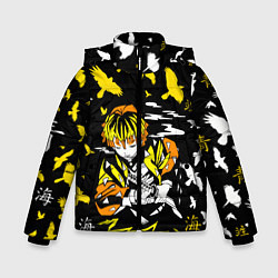 Куртка зимняя для мальчика ЗЕНИЦУ АГАЦУМА, цвет: 3D-черный