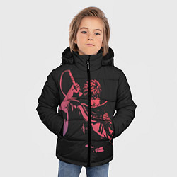 Куртка зимняя для мальчика Начало пути Блич, цвет: 3D-черный — фото 2