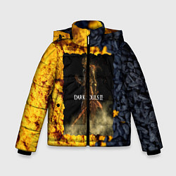 Куртка зимняя для мальчика DARK SOULS 3, цвет: 3D-черный
