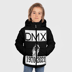 Куртка зимняя для мальчика DMX 1970-2021, цвет: 3D-черный — фото 2