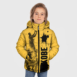 Куртка зимняя для мальчика Kobe, цвет: 3D-черный — фото 2