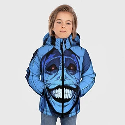 Куртка зимняя для мальчика ПОДНЯТИЕ УРОВНЯ В ОДИНОЧКУ, цвет: 3D-светло-серый — фото 2