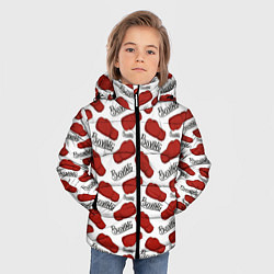 Куртка зимняя для мальчика Boxing, цвет: 3D-черный — фото 2