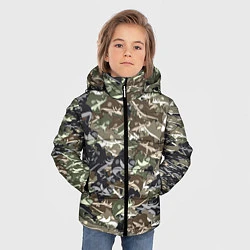 Куртка зимняя для мальчика Камуфляж для рыбака, цвет: 3D-красный — фото 2