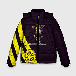 Куртка зимняя для мальчика Холанд Боруссия, цвет: 3D-черный