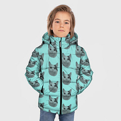 Куртка зимняя для мальчика ШТОШ, цвет: 3D-черный — фото 2