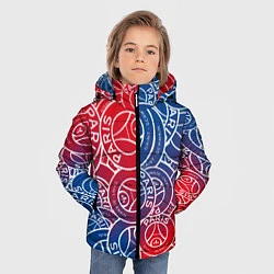 Куртка зимняя для мальчика ФК ПСЖ PARIS SAINT GERMAIN, цвет: 3D-красный — фото 2