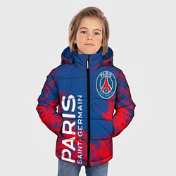 Куртка зимняя для мальчика ФК ПСЖ PARIS SAINT GERMAIN, цвет: 3D-красный — фото 2