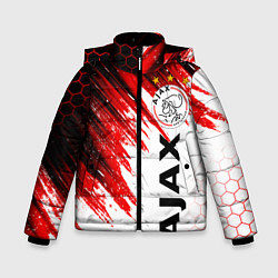 Куртка зимняя для мальчика FC AJAX AMSTERDAM ФК АЯКС, цвет: 3D-красный