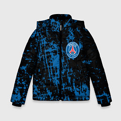 Куртка зимняя для мальчика Пари Сен-Жермен Paris Saint-German, цвет: 3D-светло-серый