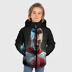 Куртка зимняя для мальчика Омнимен, цвет: 3D-черный — фото 2