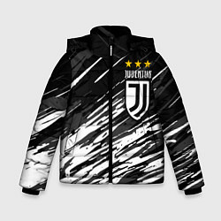 Куртка зимняя для мальчика JUVENTUS ЮВЕНТУС БРЫЗГИ, цвет: 3D-красный