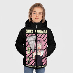 Куртка зимняя для мальчика Chika Fujiwara, цвет: 3D-светло-серый — фото 2