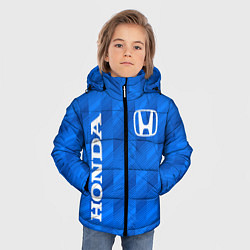 Куртка зимняя для мальчика HONDA BLUE ХОНДА СИНИЙ, цвет: 3D-черный — фото 2