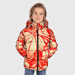Куртка зимняя для мальчика НАЦИОНАЛЬНЫЙ УЗОР, цвет: 3D-черный — фото 2