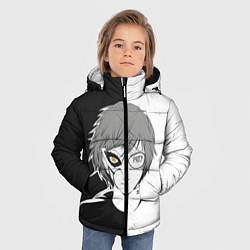 Куртка зимняя для мальчика Фамитсу, цвет: 3D-черный — фото 2