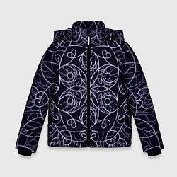 Куртка зимняя для мальчика Узор, цвет: 3D-светло-серый