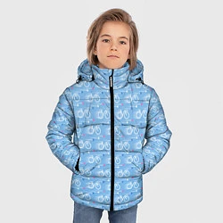 Куртка зимняя для мальчика ВелоСпорт, цвет: 3D-черный — фото 2