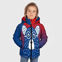 Куртка зимняя для мальчика Медведь, цвет: 3D-красный — фото 2