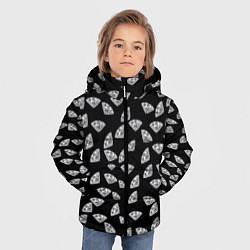 Куртка зимняя для мальчика Не счесть алмазов, цвет: 3D-светло-серый — фото 2