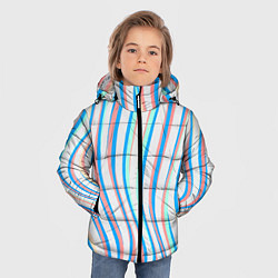Куртка зимняя для мальчика Морская Лагуна!, цвет: 3D-черный — фото 2
