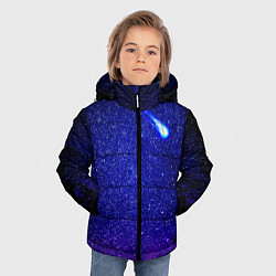 Куртка зимняя для мальчика ПОЛЁТ КОМЕТЫ, цвет: 3D-черный — фото 2