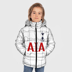 Куртка зимняя для мальчика Тоттенхем Лондон, цвет: 3D-светло-серый — фото 2
