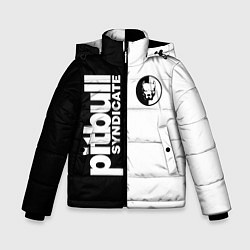 Куртка зимняя для мальчика PITBULL SYNDICATE ПИТБУЛЬ, цвет: 3D-черный