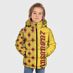 Куртка зимняя для мальчика Pattern Armenia, цвет: 3D-черный — фото 2
