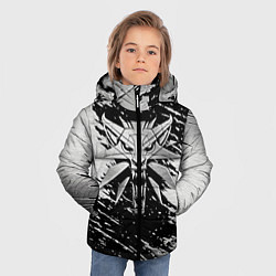 Куртка зимняя для мальчика THE WITCHER LOGO STEEL, цвет: 3D-черный — фото 2