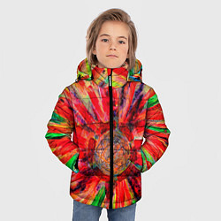 Куртка зимняя для мальчика Освобождение от 3D, цвет: 3D-черный — фото 2