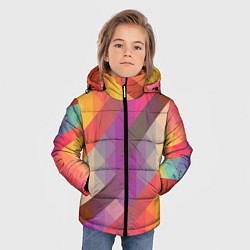 Куртка зимняя для мальчика Vivid gradient, цвет: 3D-светло-серый — фото 2