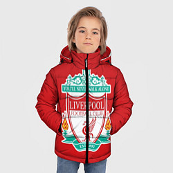 Куртка зимняя для мальчика F C LIVERPOOL, цвет: 3D-светло-серый — фото 2
