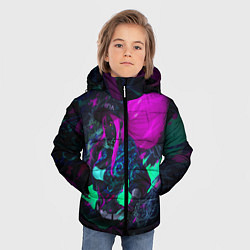 Куртка зимняя для мальчика KDA AKALI NEON АКАЛИ НЕОН LEAGUE OF LEGENDS, цвет: 3D-красный — фото 2
