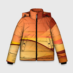 Куртка зимняя для мальчика Пустыня Арракис Дюна, цвет: 3D-черный