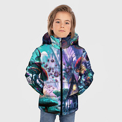 Куртка зимняя для мальчика FantasyFish, цвет: 3D-светло-серый — фото 2
