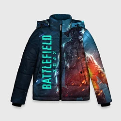 Куртка зимняя для мальчика BATTLEFIELD 2042 SOLDIER WARS, цвет: 3D-черный