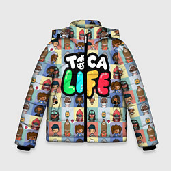 Куртка зимняя для мальчика Toca Life, цвет: 3D-светло-серый