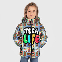 Куртка зимняя для мальчика Toca Life, цвет: 3D-черный — фото 2