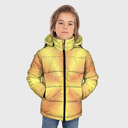Куртка зимняя для мальчика Коктейль на фоне АПВ 10 2 6 14, цвет: 3D-черный — фото 2