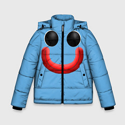 Куртка зимняя для мальчика Huggy Waggy smile, цвет: 3D-черный