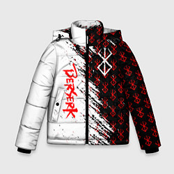 Куртка зимняя для мальчика Berserk Anime, цвет: 3D-черный