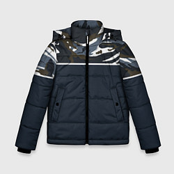 Куртка зимняя для мальчика Камуфляж 2 0, цвет: 3D-светло-серый