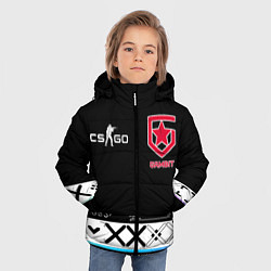 Куртка зимняя для мальчика GAMBIT CS:GO Printstream, цвет: 3D-черный — фото 2
